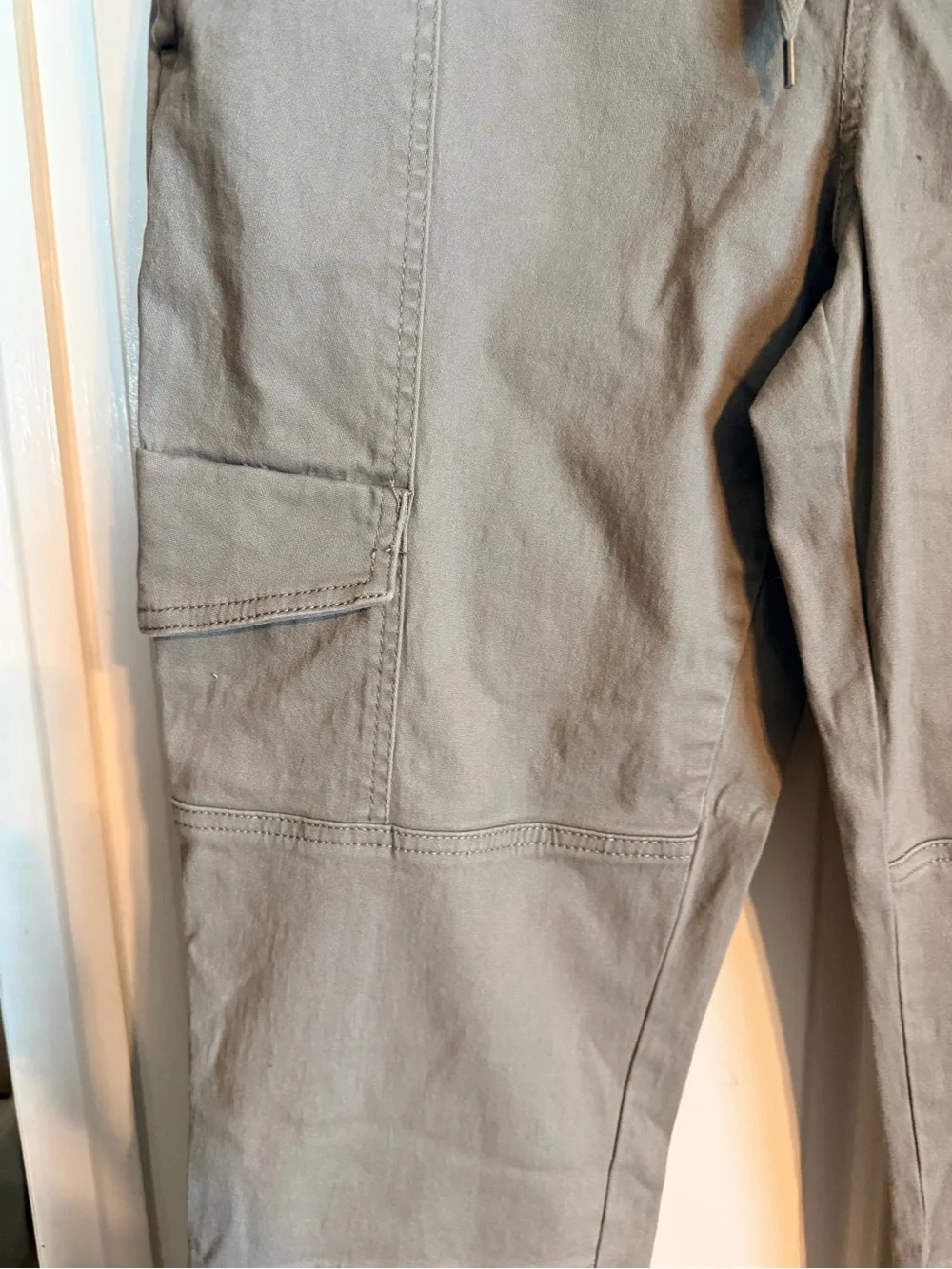 Rewash Olive-Taupe Cargo Jogger Pants